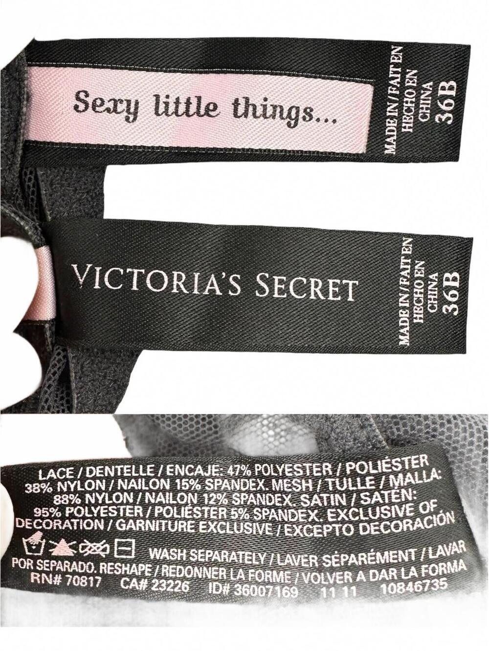 Victoria's Secret Sexy Little Things Floral Push Up Babydoll Lingerie - Picture 7 of 7